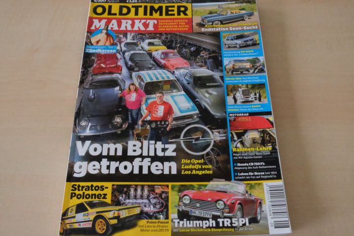 Deckblatt Oldtimer Markt (08/2017)